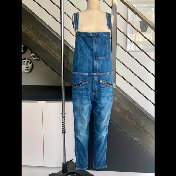 Current/Elliott Pants - current/elliott denim boyfriend overalls M